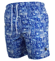 Espionage All Over Print Watershorts Navy